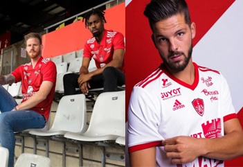 Stade Brestois football shirts 2020-21